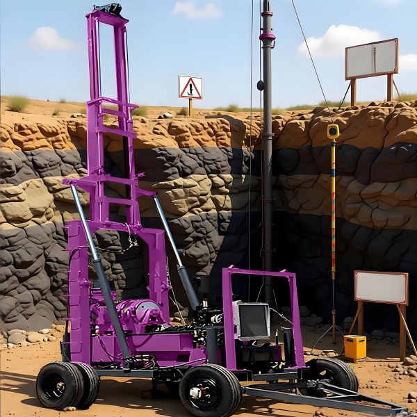 Rapid Mobilization Core Sample Drilling Rig Machine Geological Investigation Hydraulic Core Drilling Rig