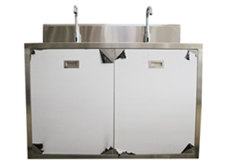 Стоматологическая мебель для одного человека 550*550*850мм Моечная раковина ручная раковина промышленная раковина из нержавеющей стали