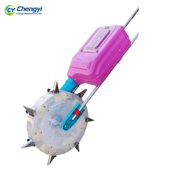 10 Tip Heavy Duty PC Hand Push Seed Planter Fertilizer Machine For Vegetables