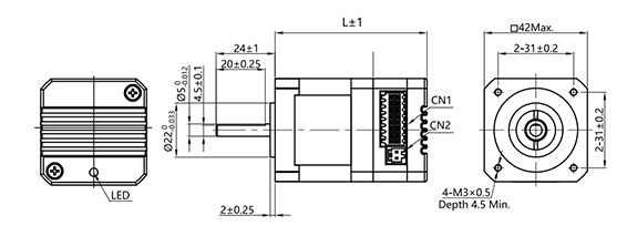Jkongmotor Pulse RS485 CANopen OEM ODM Customized Nema 11 17 23 24 34 Integrated Closed Loop Stepper Servo Motor with Encoder Used for Cnc Machine