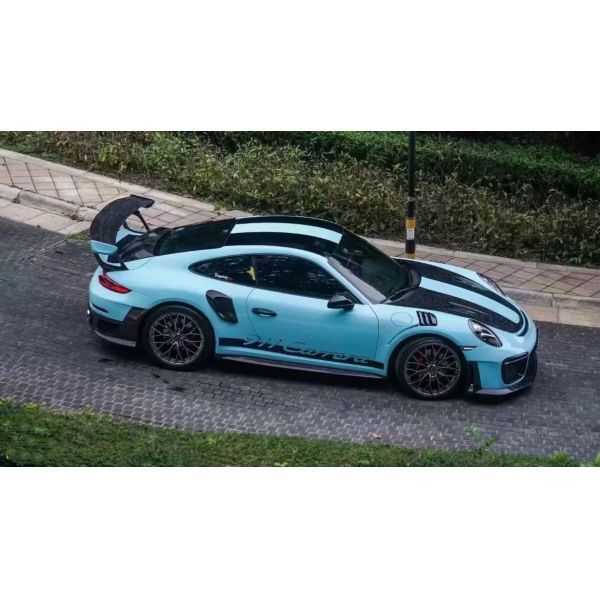 GT2RS Style Porsche 991 Body Kit Fender Hood Side Skirt Tail Wing