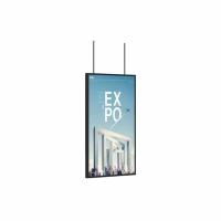 Signage de suspensão de Digitas da janela do LCD, anunciando o ODM da exposição do quiosque