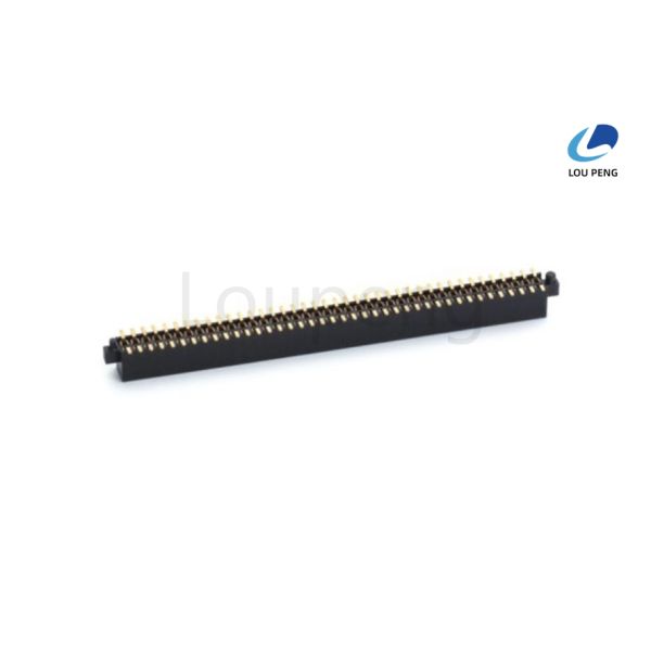 PA6T30 Percent Glass Fiber Female Header Connector Featuring Current Rating 15 Amps and Mounting Type Through Hole SMT for Connections