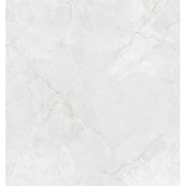 Impresionantes baldosas de porcelana esmaltada pulida de mármol de 800x800mm gris claro para hotel Antibacter