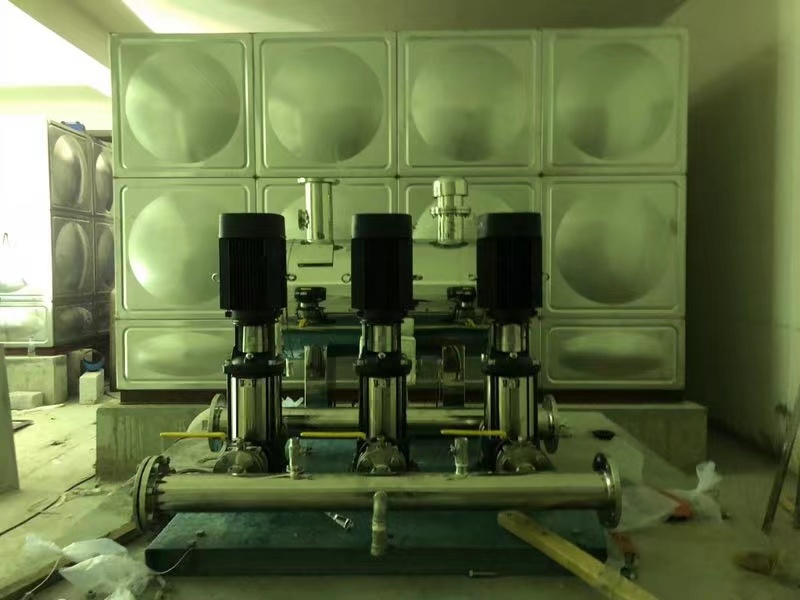 Village Central Water Supply Pumping System PLC Control for Rural Tap Water Projects