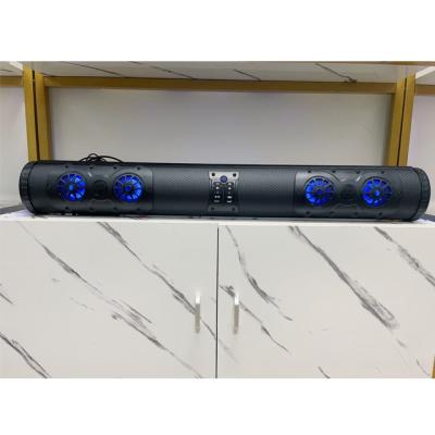 Golf Cart Soundbar With Amplified BT Connector And Waterproof 8 Speaker LED Lighting
