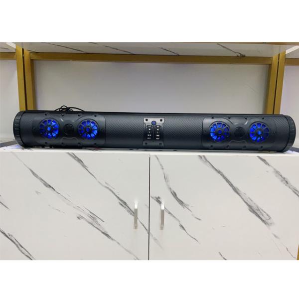 Exterior Amplificado ATV UTV Golf Cart BT Conector 8 alto-falante Soundbar à prova d'água Com iluminação LED 500 Watts