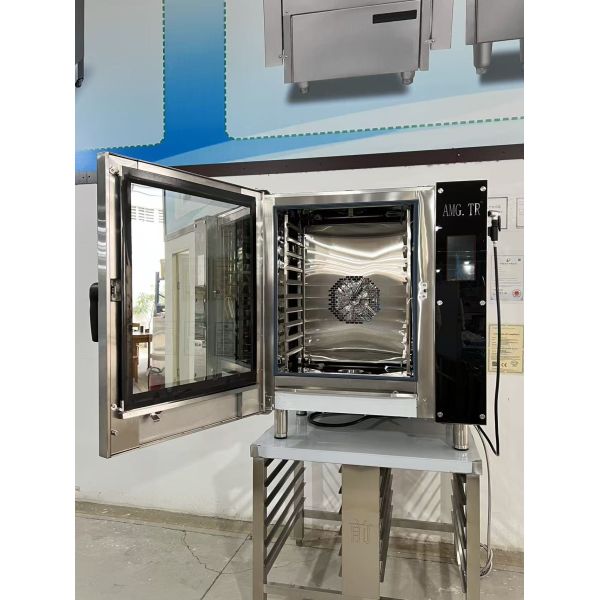10 Layer Auto-Cleaning Combi Oven with 30-300°C Adjustable Temperature for Industrial Steam and Convection Baking