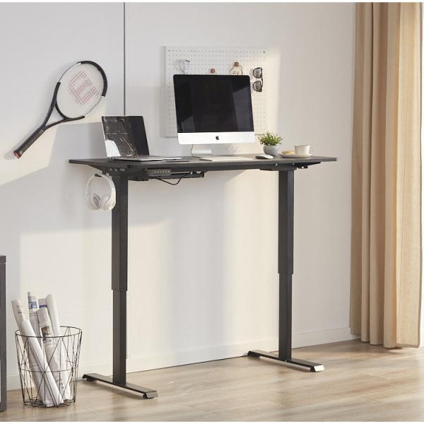 SPCC Steel/Iron Manufactured Children's Black Electric Furniture Desk for Home Office