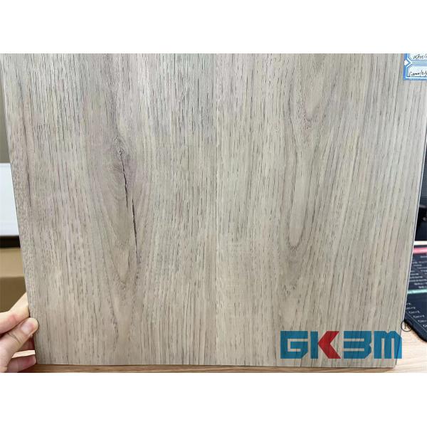 Огнеупорный анти- настил SPC выскальзывания LS-W8004 русый с серым цветом