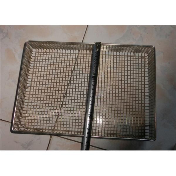 корзина провода металла нержавеющей стали 304 316 316Л с полируя качеством еды