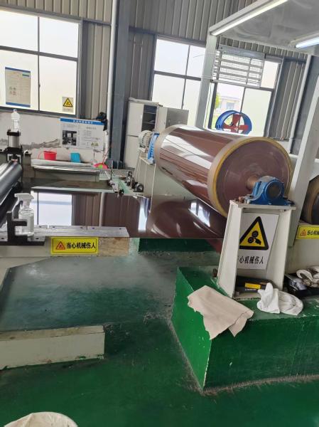 0.60mm Thickness Stain Surface Finish Prepainted Aluminum Sheet for Indoor Interior Decoration Panel