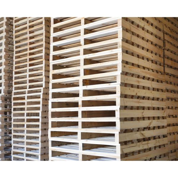 Smooth Edges Non Fumigation Pallets Euro Block Pallet Good Moisture
