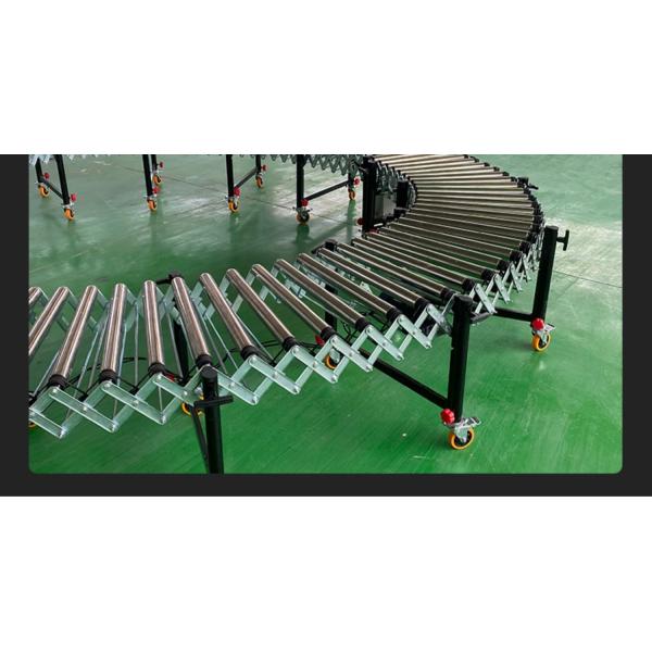 40 t/h Conveying Capacity Gravity Roller Conveyor for Customizable Conveyor Belt