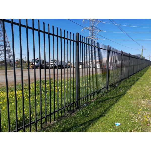 Ограждение из декоративного алюминия с силовым покрытием высота 1,5 м