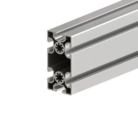 50 Series 4.2mm Wall Thickness T Slot Profile Aluminum T Channel Extrusion 3.20kg/m
