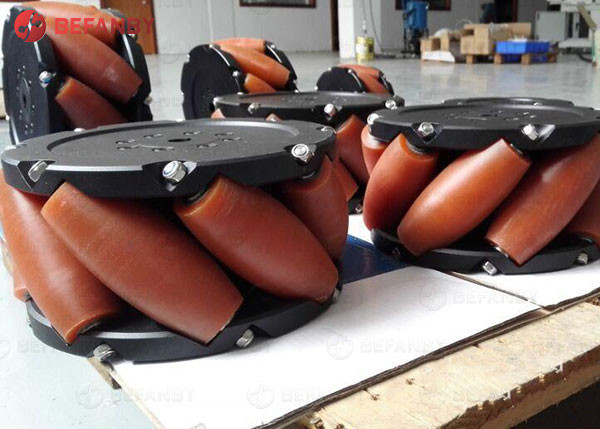 Меканум ПУ промышленный катит 203мм 300кг - нагрузка 600кг