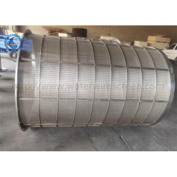 Johnson Type Slotted Screen Rotary Screen Drum Back Wash FITO