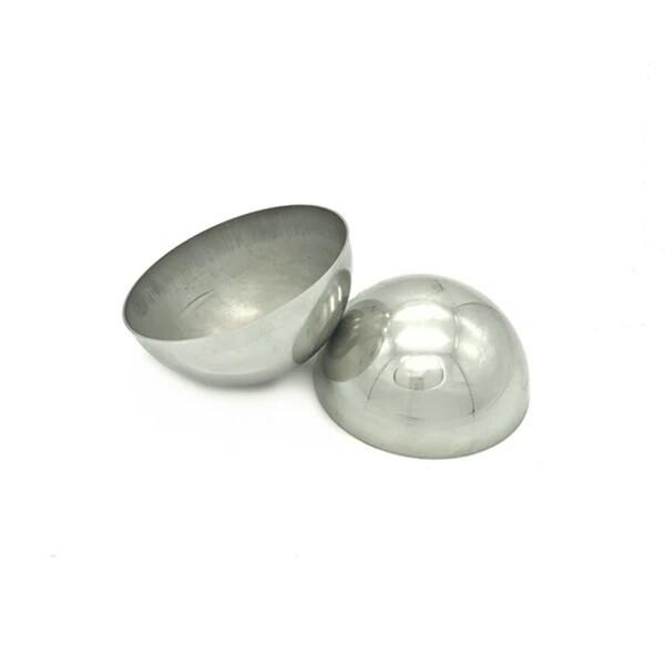 2 espessura de aço oca de aço inoxidável 50mm da esfera 0.5mm da polegada lustrados altamente