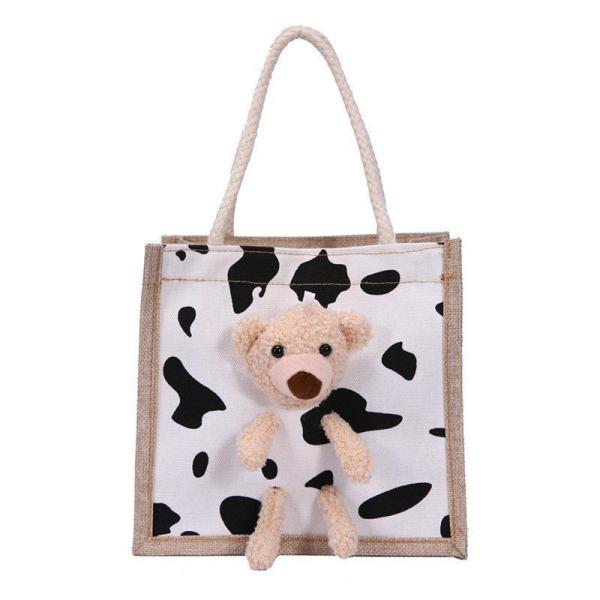 6oz 175gsm Personalized Shopping Totes Eco Friendly Canvas Bag