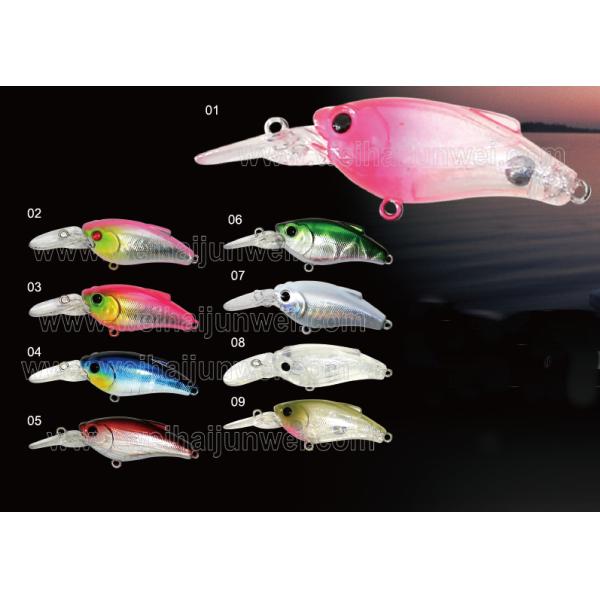 New design best sale 8.5g 7.5cm plastic wobber fishing lure
