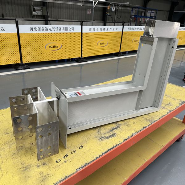 Enchufe de busway con carcasa de aleación de aluminio y conducto de cobre IP54 para distribución de energía, con aislamiento de aire, 160A-5000A