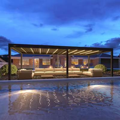 ISO Aluminium Pergola Frame Enhance Your Outdoor Space with UV Protection