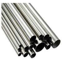 Tubo de aço inoxidável 400# 600grit redondo soldado de superfície brilhante do tubo SS201 202 321