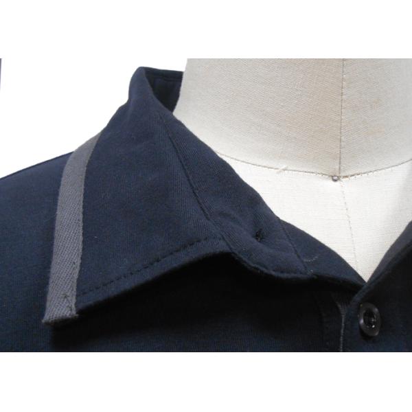 100% Cotton Jersey Peached Mens Polo T Shirts / Mens Slim Fit Polo T Shirts For Spring