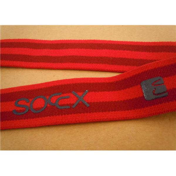 Webbing хлопка OEM красный связывает вспомогательное оборудование одежды 30Mm высокое растяжимое