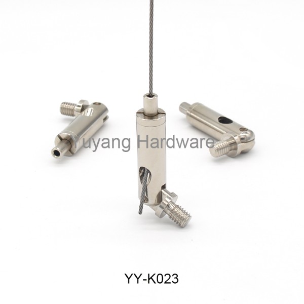 High Quality Brass & Stainless Steel Cable Gripper Wire Rope Sling Hanging Kit China Supplier's Hot Sale Cable Wire Rope Clip