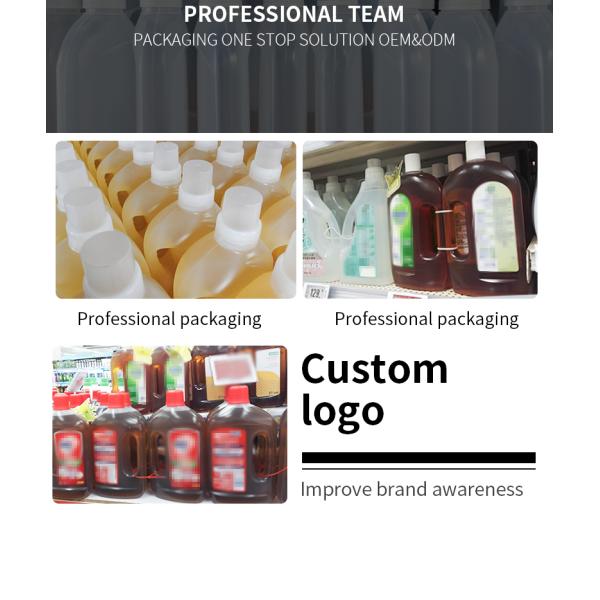 Caliber 30mm Translucent 750ml Plastic Bottle With Handle