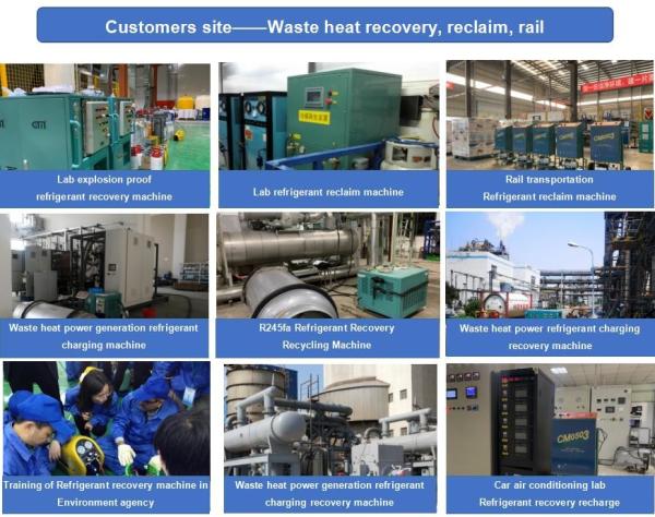 R134A Unidade de recuperação de gás refrigerante, máquina de recuperação de gás refrigerante CM-V400
