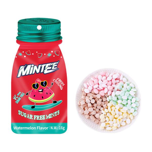 Watermelon Mints Manufacturer Tablet Lozenge Sugar Free Mint Vitamin Healthy Candy