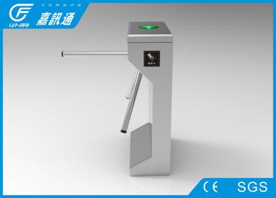 Fingerprinted Reader One Way Turnstile , Commercial Building Tripod Turnstile Gate