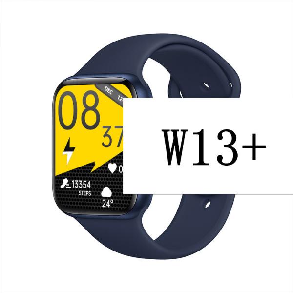 W13+ Android Ios Smart Watch 1.6inch Lithium Polymer Battery IP67 WearFit Pro Rubber Band