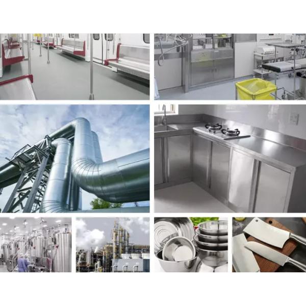 AISI Hot Rolled 2B Finish SS Sheet , Anti Oxidation Stainless Steel Flat Plate