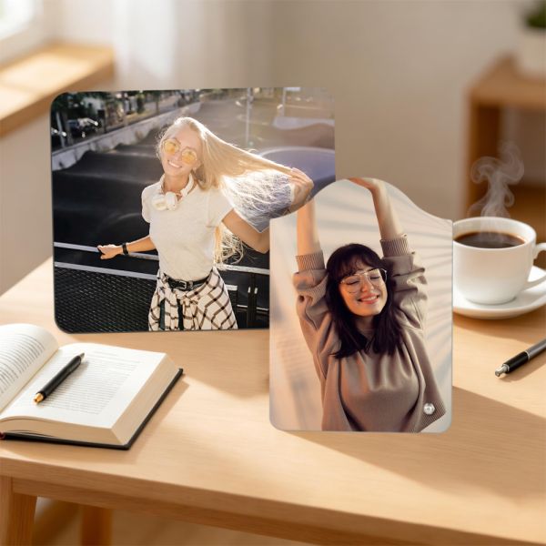 Blank Sublimation MDF Photo Frame Creative Zodiac Series Trendy Novelty Shapes Fashion Personalized Picture Frame