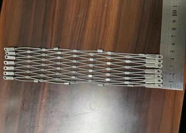 Balcony Fence Metal Rope Mesh Balustrade Flexible Stainless Steel Cable Mesh