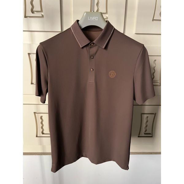 Luxury Men Polo Shirts | Minimalist Design with Contrast Collar, High - End Workmanship Men T-shirt Profession T-shirt Factory