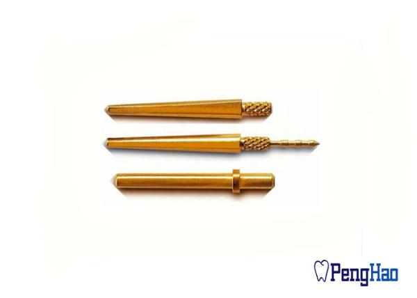 22*1.95mm / 20*1.95mm Dental Laboratory Impression Pins / Dental Brass Dowel Pins