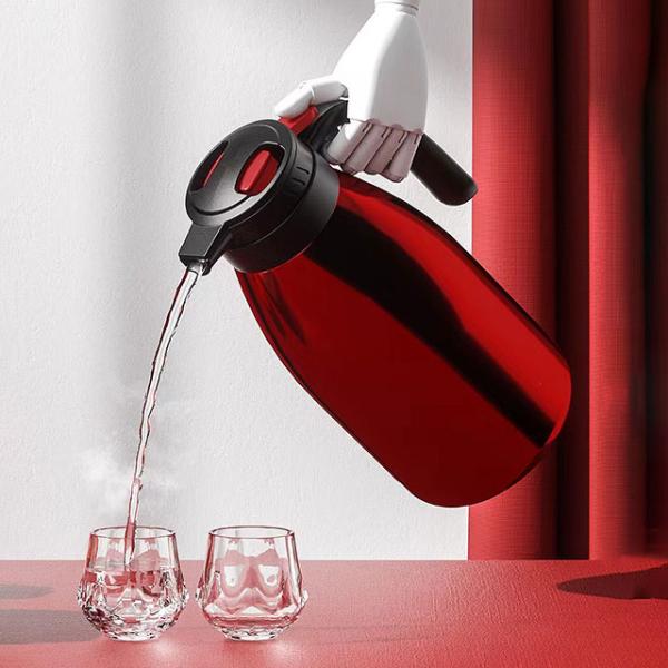 Double Walled Vacuum Insulated Colorful Stainless Steel Thermal Carafe Tea Coffee Pot