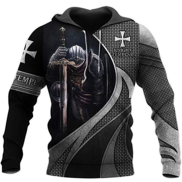 Hoodies Men Skull 3D Graphic Print Sweatshirts Pullover Tops With Pocket