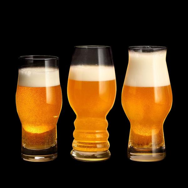 Verres sans danger pour les aliments. Verres de bière personnalisés de 12 à 17 onces. Vente en gros directe d'usine. Options de prix en vrac B2B.