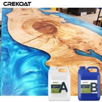 Mould Casting Clear Portable Deep Pour Epoxy Resin permitindo projetos em grande escala sem problemas