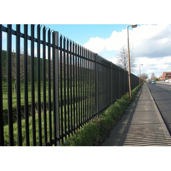 Euro Style Decorative Metal W D Pale Steel Palisade Fencing Green Color