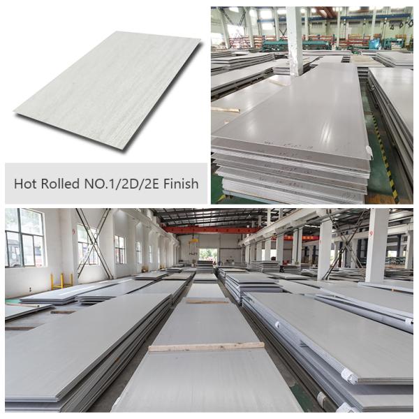 304 Grade 1219mm Hot Rolled Stainless Steel Plate 2B Finish 06mm 12mm 1mm 15mm 18mm