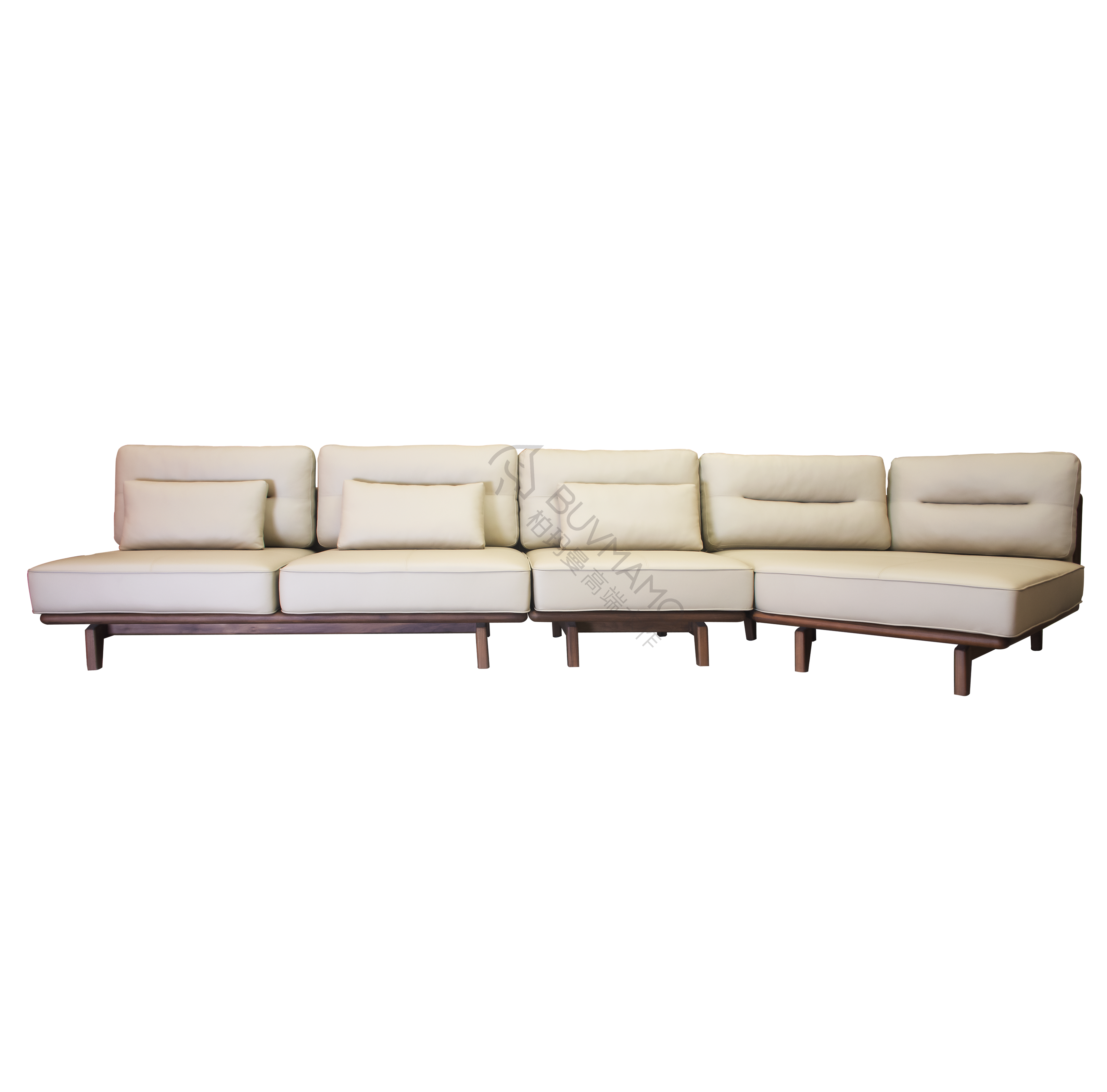 OEM/ODM COMMERCIAL GRADE WALNUT LIVING ROOM FURNITURE | CUSTOM MODULAR SOFA, ACCENT CHAIR & LUXURY NIGHTSTANDS WITH SOLID WOOD FOR HOTELS