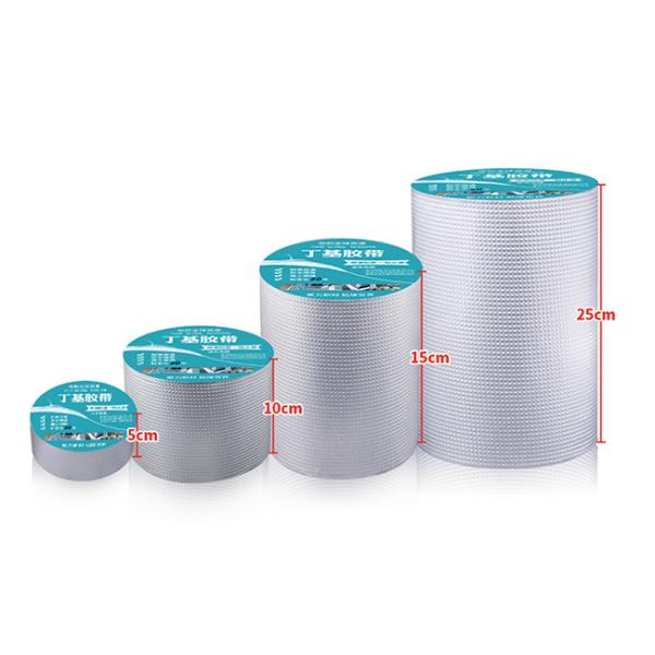 Самоклеящаяся бутиловая резиновая водонепроницаемая лента с традиционным дизайном и толщиной 1,2 мм