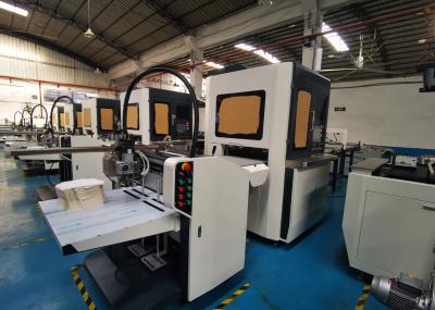 Caixa rígida 40pcs/Min da máquina automática do forro de papel da capa do livro